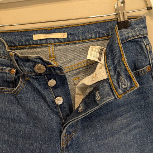 Levi's Wedgie Jeans Classic Retro Easy Vintage Timeless Style - Size 27 - Picture 5 of 12